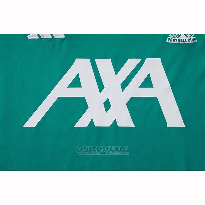 Fato de Treino Liverpool Manga Curta 2025-2026 Verde - Calcas Curta